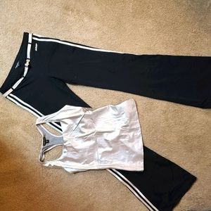 Bebe workout outfit